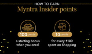Redeem Myntra Insider Points