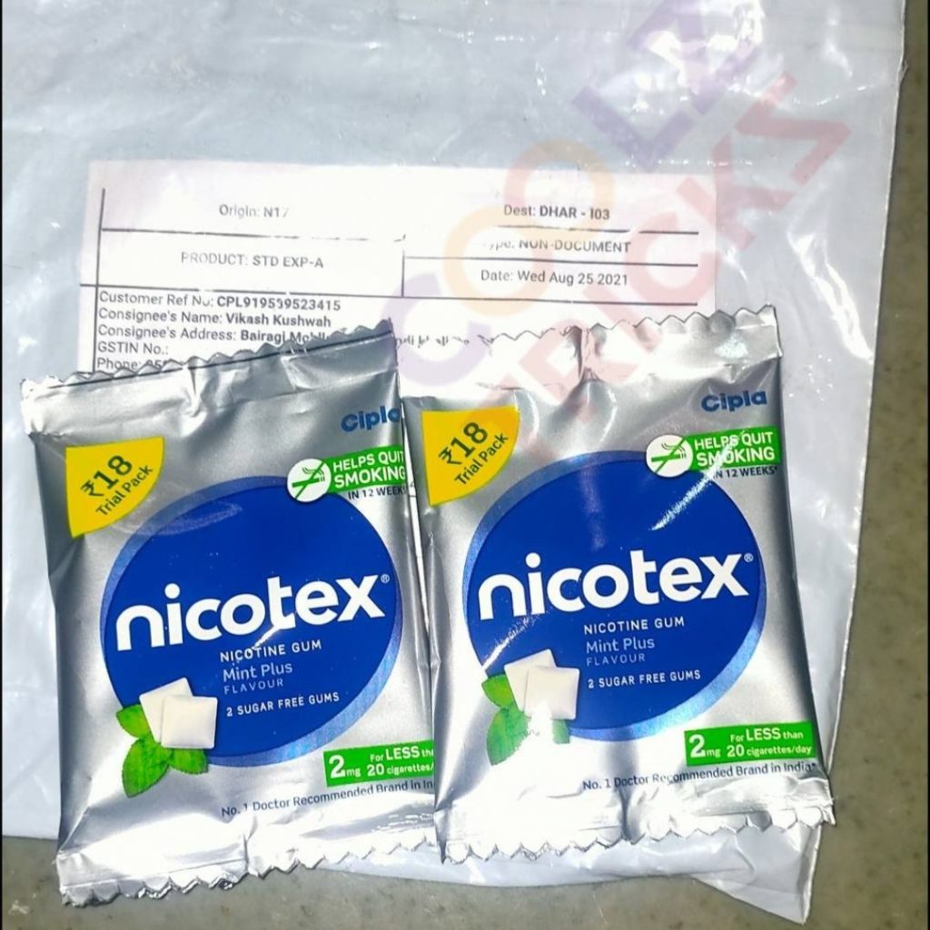 Free Nicotex Sample Loot
