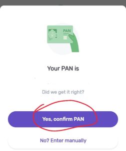 Slice Pan confirmation