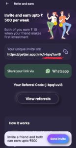 Jar Gold Rate App Referral Code