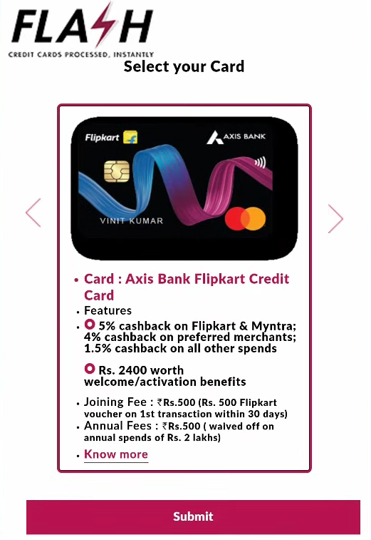 Apply For Axis Bank Flipkart Credit Card Get 500 Flipkart Voucher apply-for-axis-bank-flipkart-credit-card-get-500-flipkart-voucher
