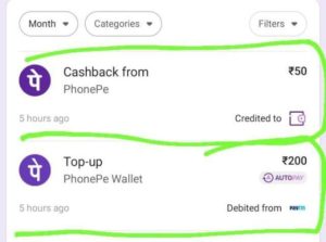 PhonePe Auto Top Up Offer
