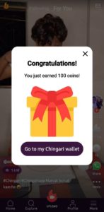 Chingari App Refer Earn