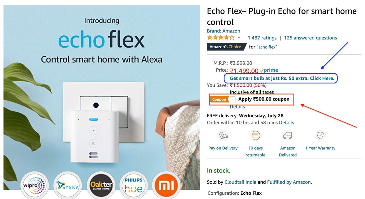 Amazon Smart Flex Deal