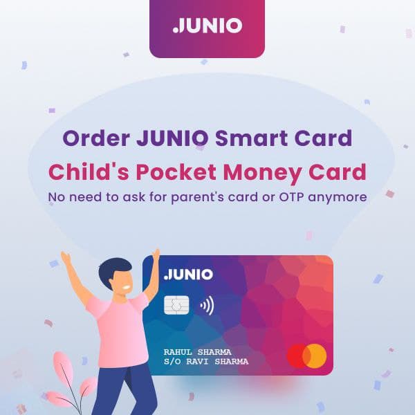 Junio Prepaid Master Card Refer Earn