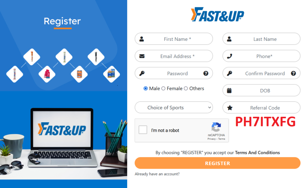 FastAndUp Refer Earn FUP Coins