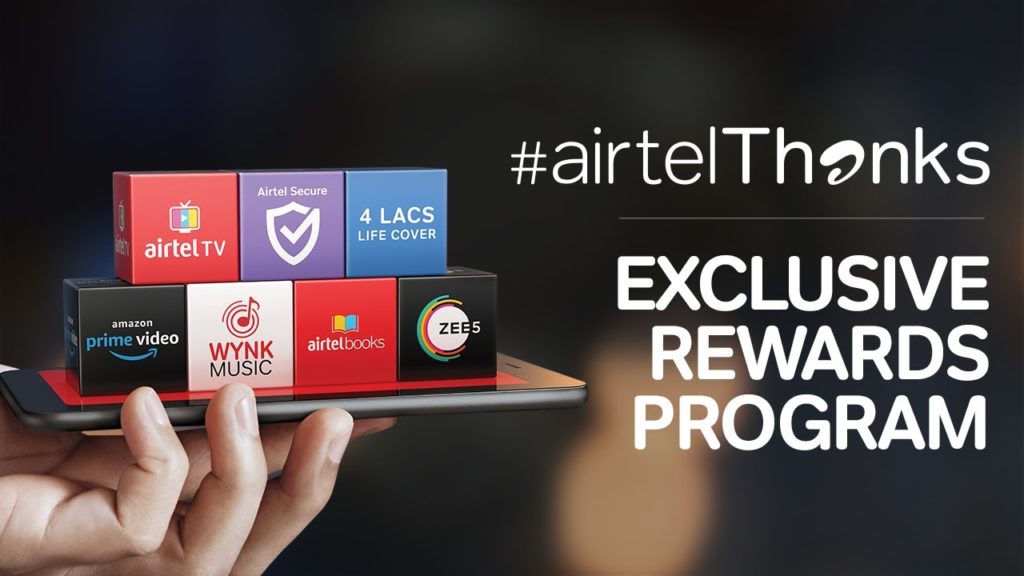 Airtel Thanks App Offer – Get 1 GB / 2 GB Airtel Data For FREE