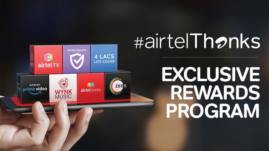 Airtel Thanks App 2 GB Free Airtel Data 