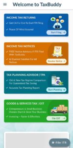 TaxBuddy App Refer Earn