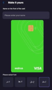 Walrus Card Referral Code
