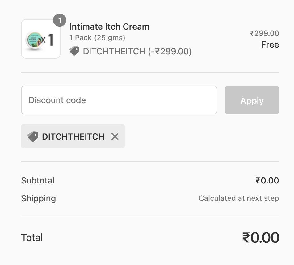 [गज़ब लूट] Gynoveda Intimate Itch Cream For FREE Worth ₹299 | Shipping Only