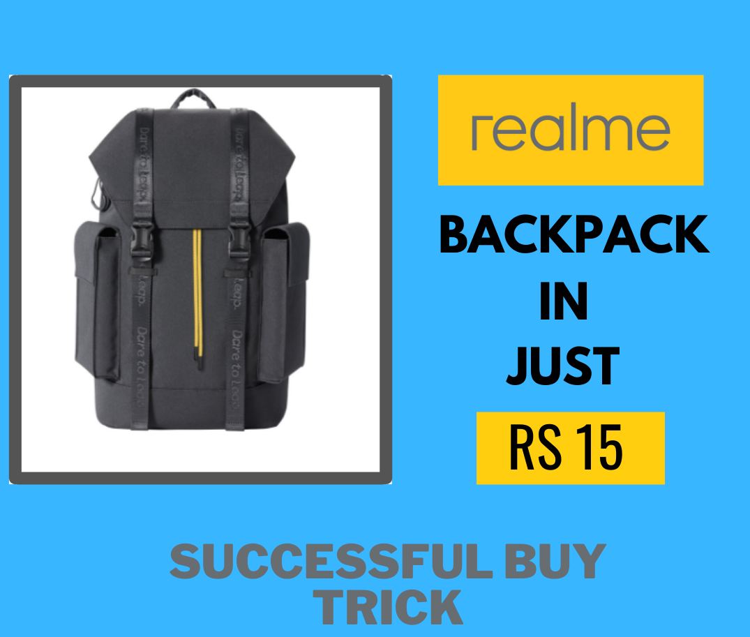 Realme Backpack Successful Buy Trick Script