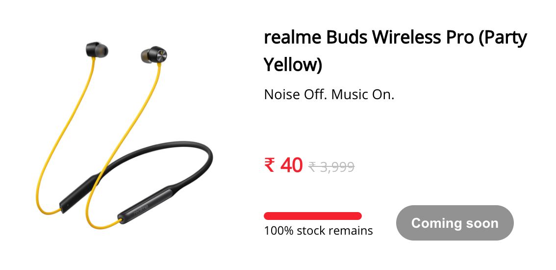 Realme Buds Wireless Pro Successful Buy Trick