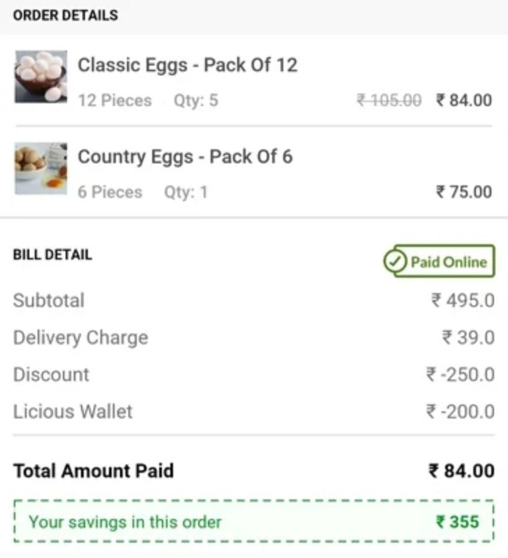 Licious Referral Code
