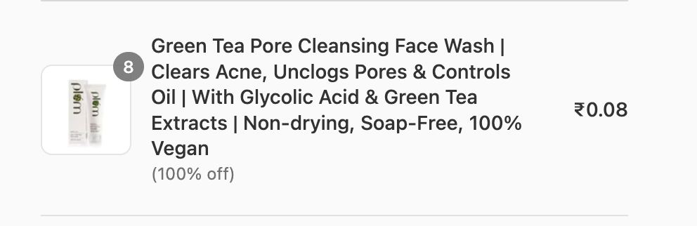 Get Free Facewash From Plum Goodness :
