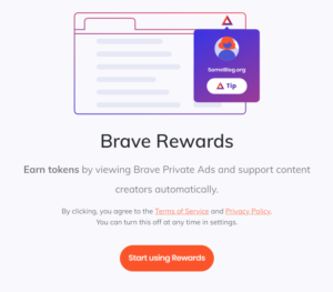 Brave Browser Gemini Exchange Offer