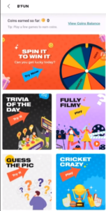 Bewakoof B'Fun Games