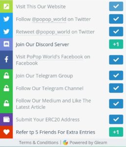 PoPop World NFT Airdrop