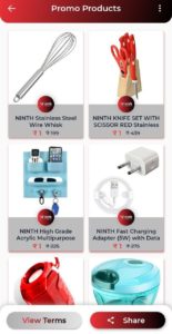 Ninth Online Shopping App Refer Earn