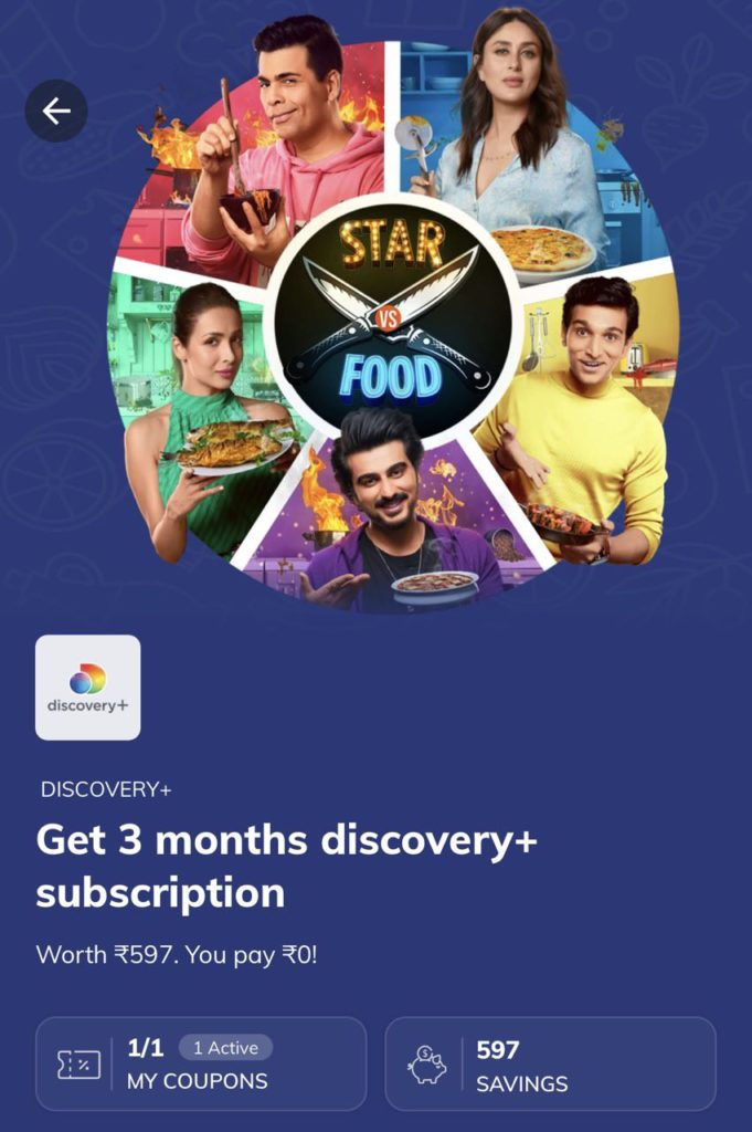 Discovery+ Premium Subscription For FREE