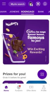 Jio Invent New Cadbury Madbury Offer
