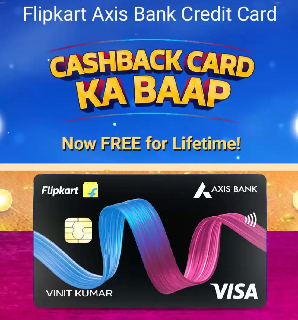 How To Apply Lifetime FREE Flipkart Axis Credit Card
