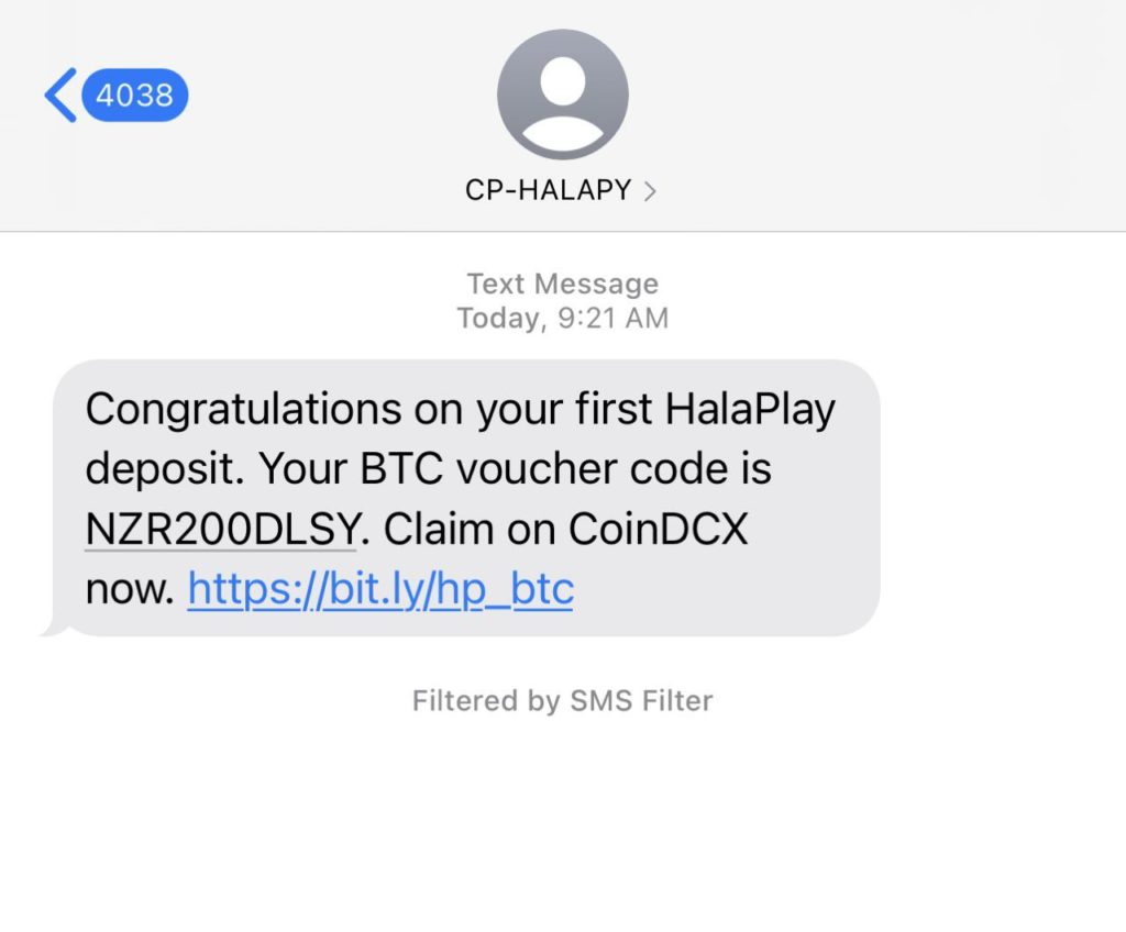 CoinDCX Halaplay Coupon Loot Offer 