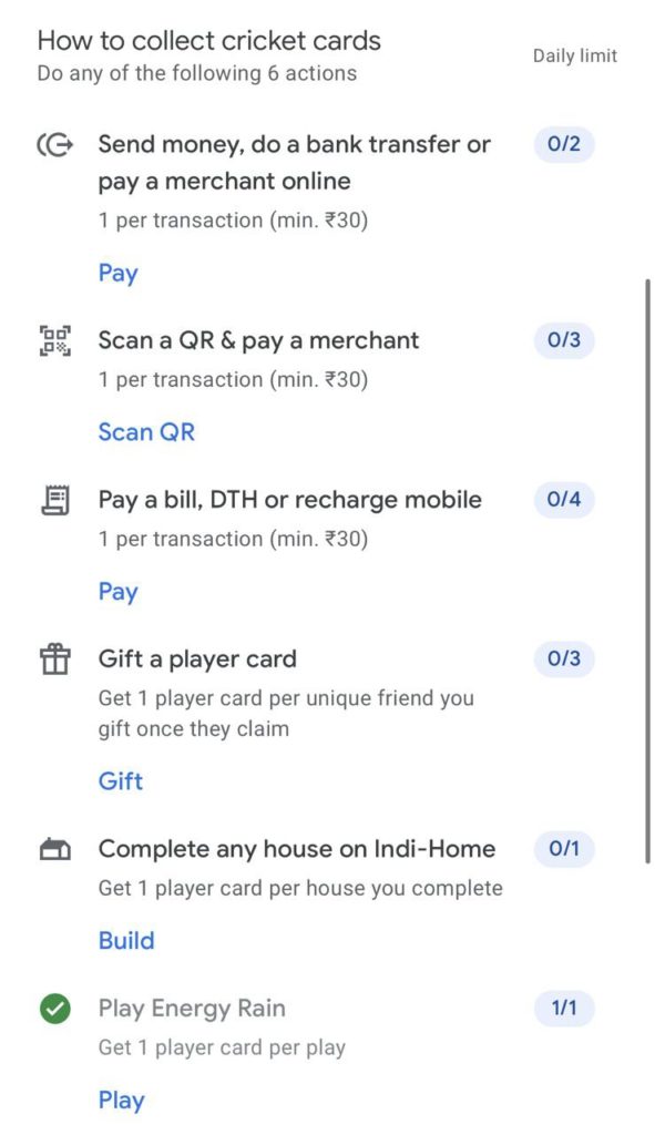 GooglePay Gully Cricket Game In Indi-Home