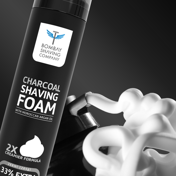 Charcoal Shaving Foam Free Sample