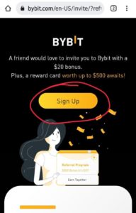 ByBit App Referral Code Reward Hub Offer