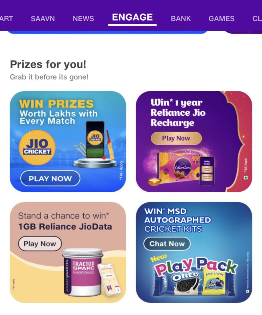 1 GB Free Jio Data From asianpaints Tractor Sparc Quiz Answers