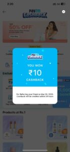 PayTM City Bus Refer Earn