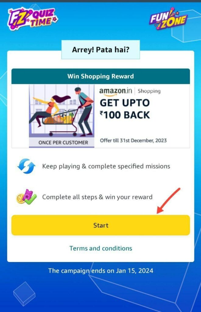 Amazon ₹100 Cashback Big Shopping LOOOT : Get 25% Cashback Upto Rs.100 On Amazon Shopping For All Users