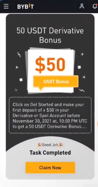 ByBit Match50 New User Offer