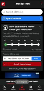 Frenzi App Refer Earn Gift Vouchers