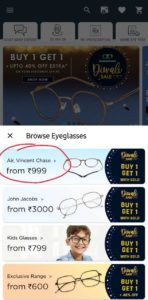 Lenskart Free Eyeglasses Offer