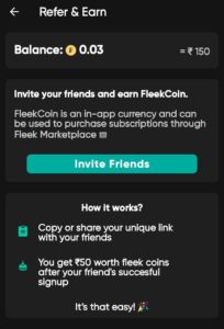 Fleek App Refer Earn Free Subscriptions