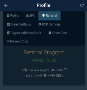 Giottus App Refer Earn Free Bitcoins