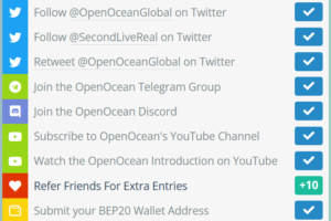 OpenOcean SecondLive BSC Gift Box