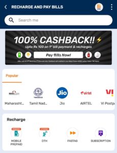 Free Mobile Recharge bajaj app