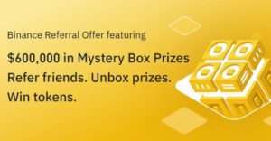Binance Refer Earn Mystery Boxes
