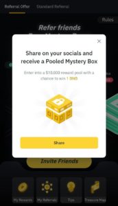 Binance Refer Earn Mystery Boxes