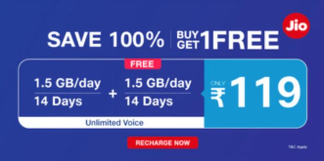 Jio 119 Plan