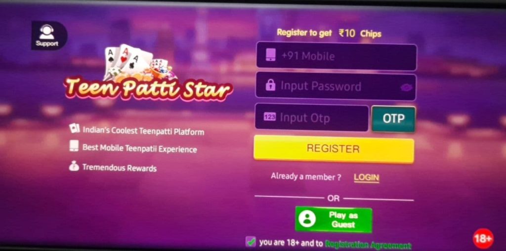 Teen Patti Star Pro Refer Earn