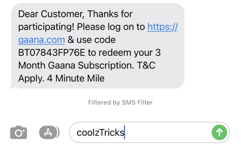 Gaana Plus Premium Subscription Free