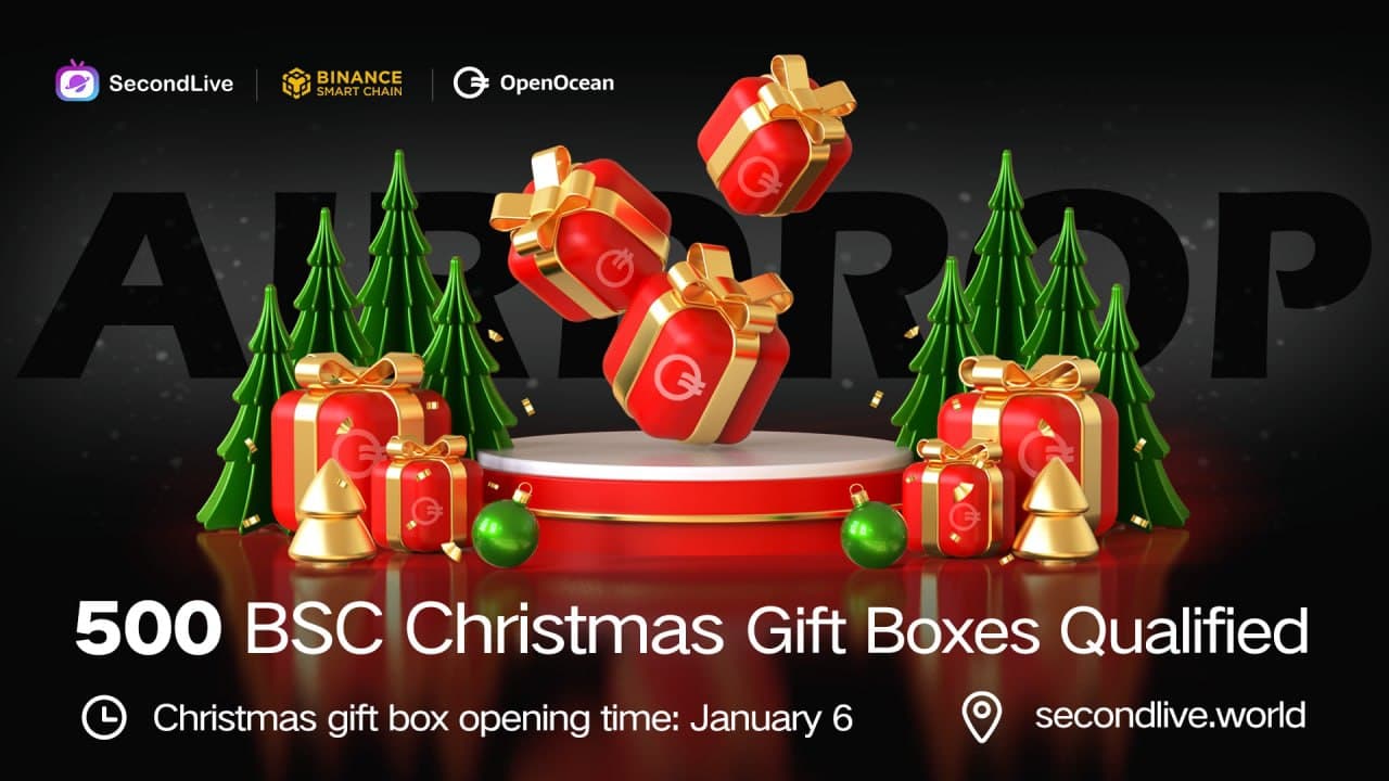 OpenOcean SecondLive BSC Gift Box