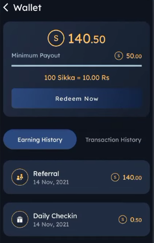 Sikka App Refer Earn Free PayTM Cash