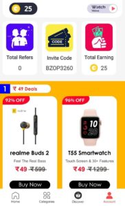BuyZop App Refer Earn Free Products