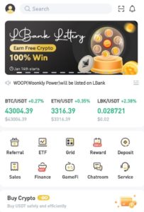 LBank Exchange Lottery Offer