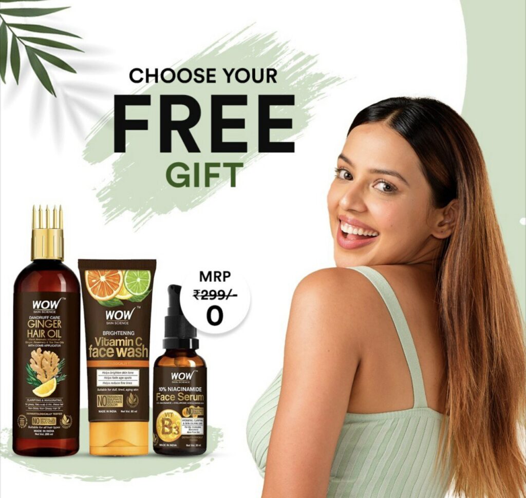 WOW Free Sample Products